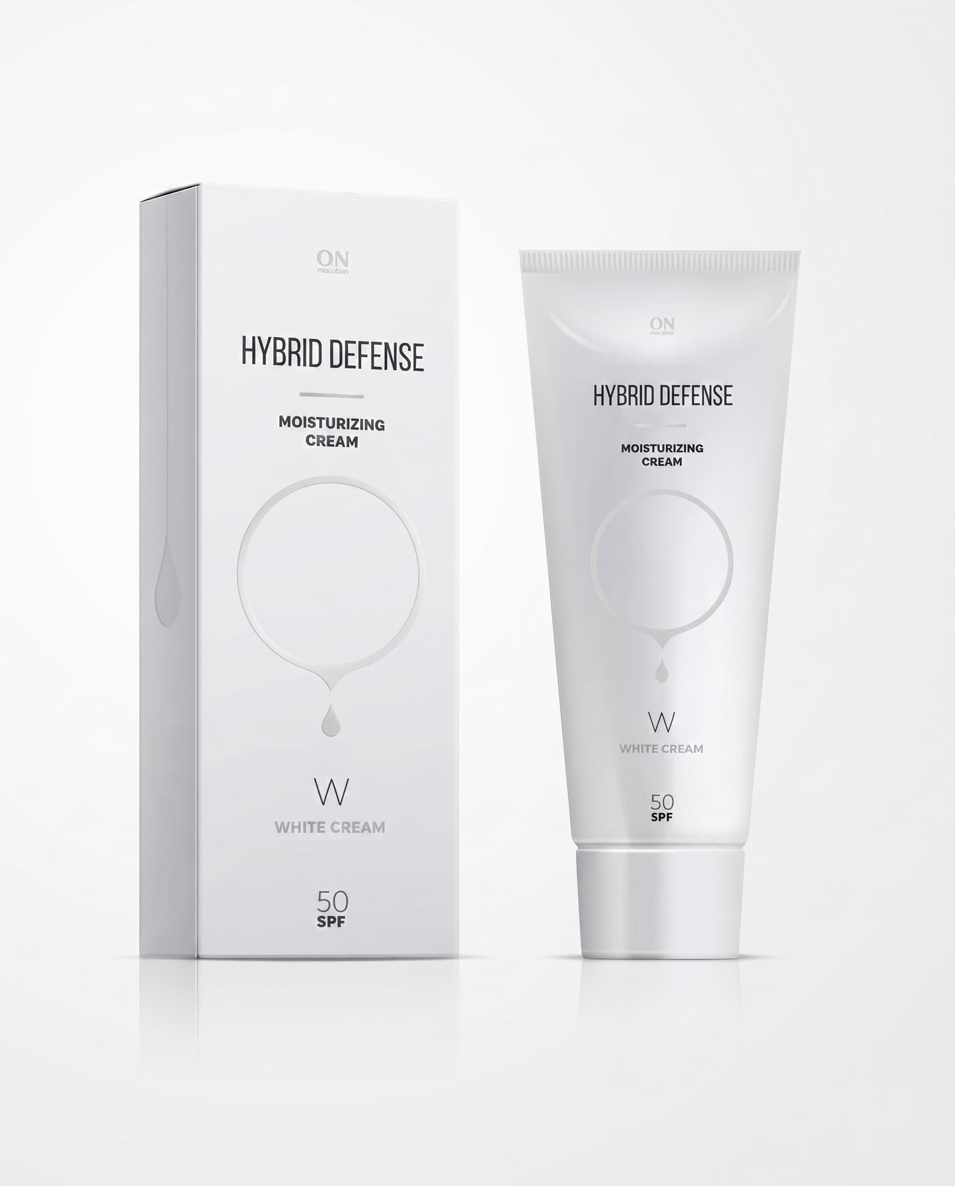 Защитный гибрид-крем Make Up WHITE SPF-50
